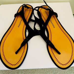 Chinese Laundry Slippers w straps